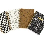 Custom Trendy Personalized Spiral Notebooks