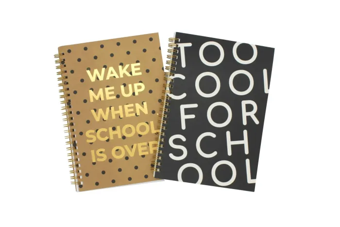 Custom Trendy Personalized Spiral Notebooks - Image 3