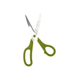 Wholesale Custom Green Handle Stainless Steel Scissors
