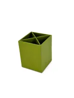 Wholesale Custom Green Paper Desk Organizer with Four Compartments