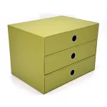 Wholesale Custom Paper Three-Drawer Storage Organizer