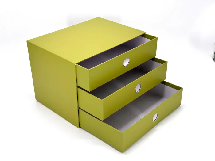 Wholesale Custom Paper Three-Drawer Storage Organizer - Image 2