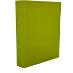 Wholesale Custom Sleek Green A4 Ring Binder with Metal Fasteners