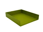 Wholesale Custom Green Paper Desk Tray with Low Sides