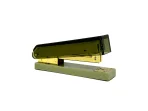 Agrafador verde e dourado com estilo personalizado por atacado para escritório e casa
