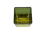 Wholesale Custom SYG25066 Minimalist Green Acrylic Desk Organizer with Two Compartments - Image 2