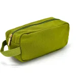 Hurtownia niestandardowa SYG25070 Prosty zielony płócienny piórnik na suwak