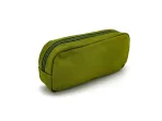 Wholesale Custom SYG25077 Compact Green Canvas Double-Zipper Pencil Case - Image 3