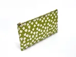Wholesale Custom SYG25079 Floral Green Slim Zipper Pencil Case - Image 2