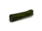 Wholesale Custom SYG25084 Slim Dark Green Leather Zipper Pencil Case - Afbeelding 2