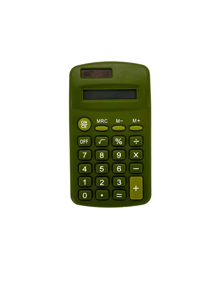 Wholesale Custom Green Solar Powered Calculator for Office & Home - Image 2
