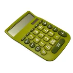 Wholesale Custom Green Solar Powered Calculator with Large Display