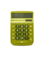 Wholesale Custom SYG25091 Green Solar Powered Calculator - Image 2