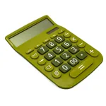 Wholesale Custom SYG25091 Green Solar Powered Calculator