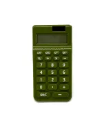 Wholesale Custom SYG25094 Green Solar Powered Pocket Calculator with Eco-Friendly Design - Afbeelding 2