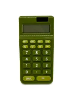 Wholesale Custom SYG25095 Green Solar Powered Pocket Calculator with Eco-Friendly Design - Afbeelding 2