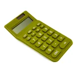 Wholesale Custom Compact Green Solar Powered Calculator for Students