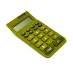 Wholesale Custom Compact Green Solar Powered Calculator for Students & Office