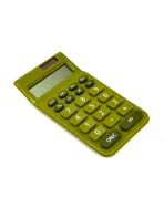 Wholesale Custom Compact Green Solar Powered Calculator for Students & Office