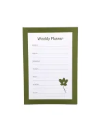 Wholesale Custom Minimalist Weekly Planner with Floral Accent