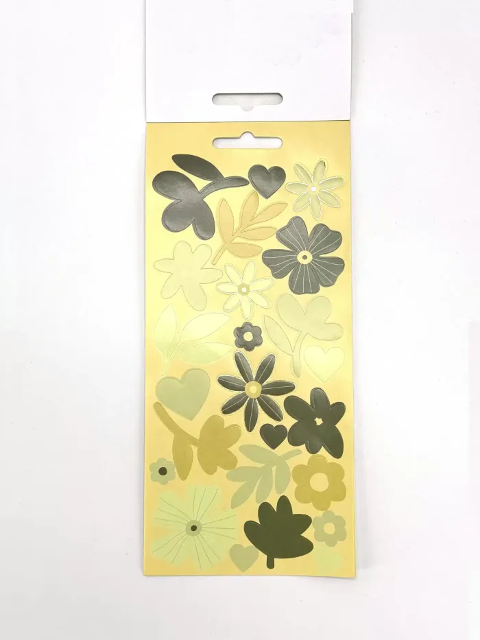 Wildflower-Inspired Nature Sticker Set - obrazek 3