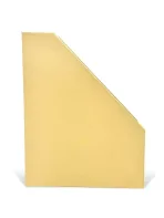 Wholesale Custom Eco-Friendly Kraft Paper Magazine File with Slanted Design - immagine 2