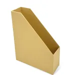 Wholesale Custom Eco-Friendly Kraft Paper Magazine File with Slanted Design