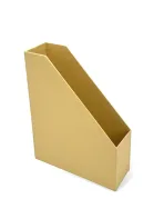 all'ingrosso Cartella rivista in carta Kraft ecologica personalizzata con design inclinato