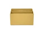 Wholesale Custom Eco-Friendly Kraft Paper Desk Organizer with Two Compartments - Image 2