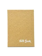 Wholesale Custom A5 Hardcover Notebook – Woven Texture Design for School or Office - Image 2