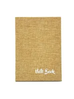 Wholesale Custom A5 Hardcover Notebook – Woven Texture Design for School or Office - Image 5
