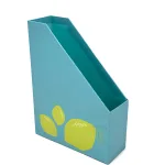 Wholesale Custom Lemon Print Slanted Magazine File