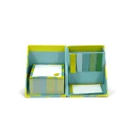 Conjunto de caixas de armazenamento de notas adesivas com tema de limão por atacado e personalizado