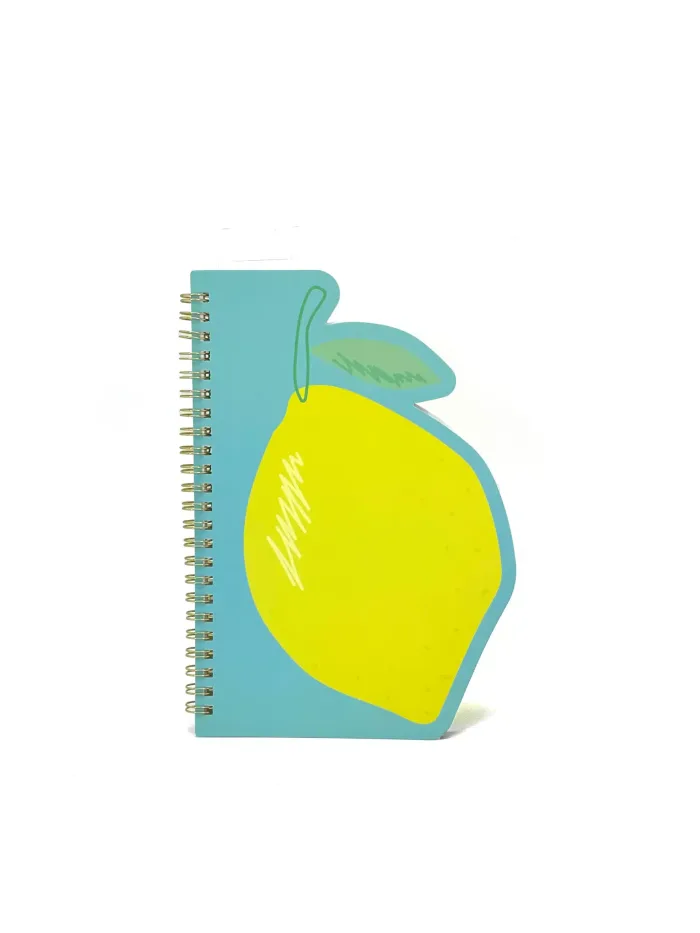 Wholesale Custom Lemon Shaped Spiral Notebook - Image 2