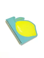 Wholesale Custom Lemon Shaped Spiral Notebook