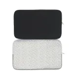 Wholesale Custom Black & White Solid Color Laptop & Tablet Sleeve – Fashion Protection for Office & School