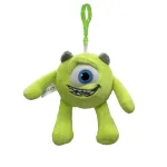 Mike Wazowski Plüsch Schlüsselanhänger - Niedliches grünes Monster für Taschen, Rucksäcke oder Schlüssel