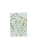 My Little Pony Unicorn Starry Notebook – Mint Green with Gold Foil - Image 2