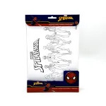 Set da colorare Spider-Man per bambini - Fogli, pastelli e adesivi