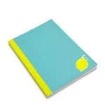 دفتر ملاحظات بغلاف ناعم مطبوع بالليمون A6 مخصص بالجملة لمذكرات الجيب أو السفر أو القوائم اليومية