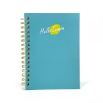 دفتر ملاحظات لولبي بغلاف حلزوني ناعم مخصص A6 بالجملة رائع لتدوين الملاحظات اليومية في المدرسة أو العمل أو أثناء التنقل