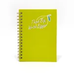 Wholesale Custom A6 Spiral Notebook for Work, Study, or Daily Journaling (carnet à spirales pour le travail, les études ou le journal quotidien)