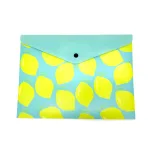 Wholesale Custom Lemon Print Document Bag Stylish and Practical Organizer for Work, School, or Travel