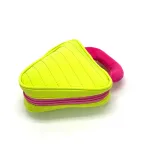 Wholesale Custom Lemon Yellow Fun Triangle-Shaped Fashion Bag