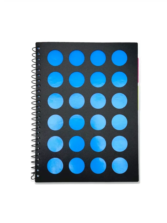 Wholesale Custom Vibrant Neon A5 Spiral Notebook for School or Office - Image 3
