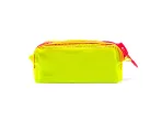 Wholesale Custom Neon Pink and Yellow Zipper Pencil Case for School & Office - Imagen 2