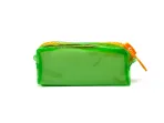 Wholesale Custom Neon Green and Yellow Zipper Pencil Case for School or Office - Image 2