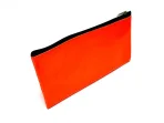 Wholesale Custom Neon Orange Glossy Pencil Case for School & Office