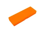 Wholesale Custom Neon Orange Plastic Pencil Case for School & Office