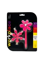 Wholesale Custom Neon Flower Pen and Highlighter Set for Office & School